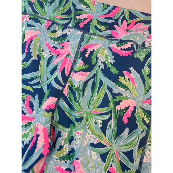 Lilly Pulitzer Luxletic Weekender Leggings Women's XXL Tropical Sweet Escape - Picture 3 of 12